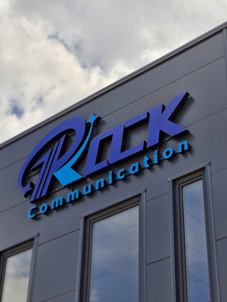 Logo 3D podświetlane